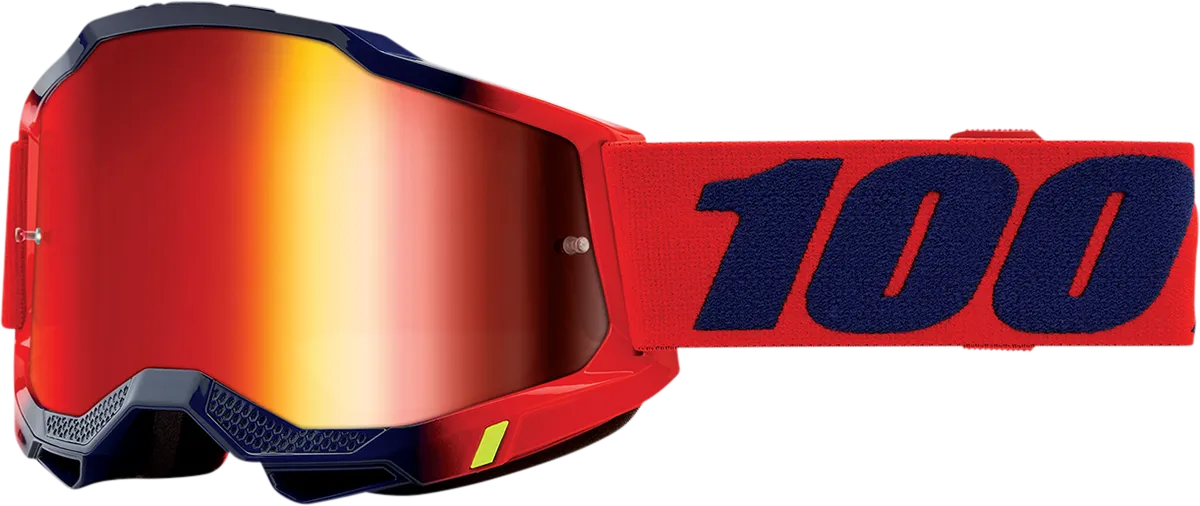 100% Accuri 2 Goggles - Kearny - Red Mirror 50221-251-15
