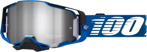 100% Armega Goggles - Rockchuck - Flash Silver 50005-00011