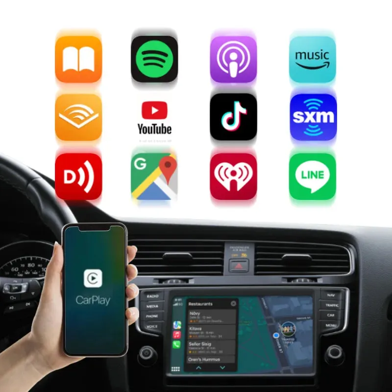 2-In-1 Wireless Carplay & Android Auto Adapter - Plug & Play