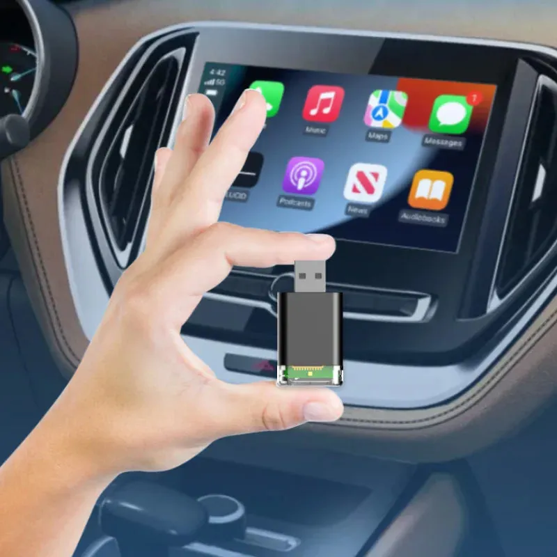 2-In-1 Wireless Carplay & Android Auto Adapter - Plug & Play