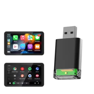 2-In-1 Wireless Carplay & Android Auto Adapter - Plug & Play