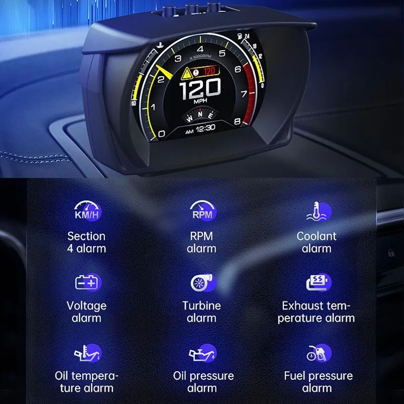 3.5 Inch Car Obdii   Mems   Gps Hud System