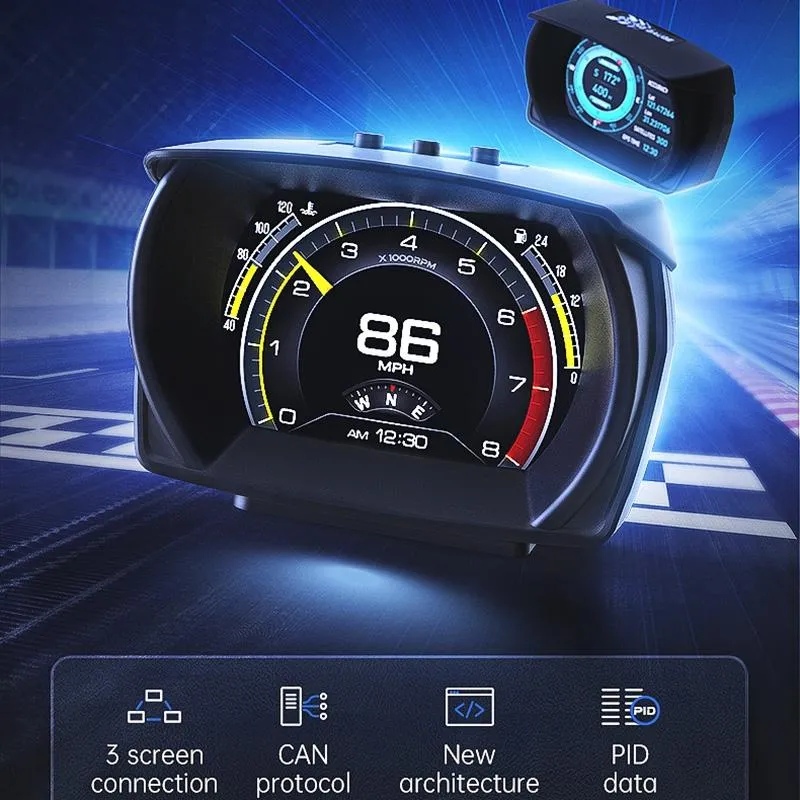3.5 Inch Car Obdii   Mems   Gps Hud System
