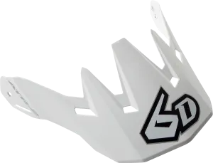 6D ATR-2Y Visor - Gloss White 72-4115