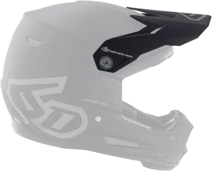 6D ATR-2Y Visor - Matte Black 72-4114