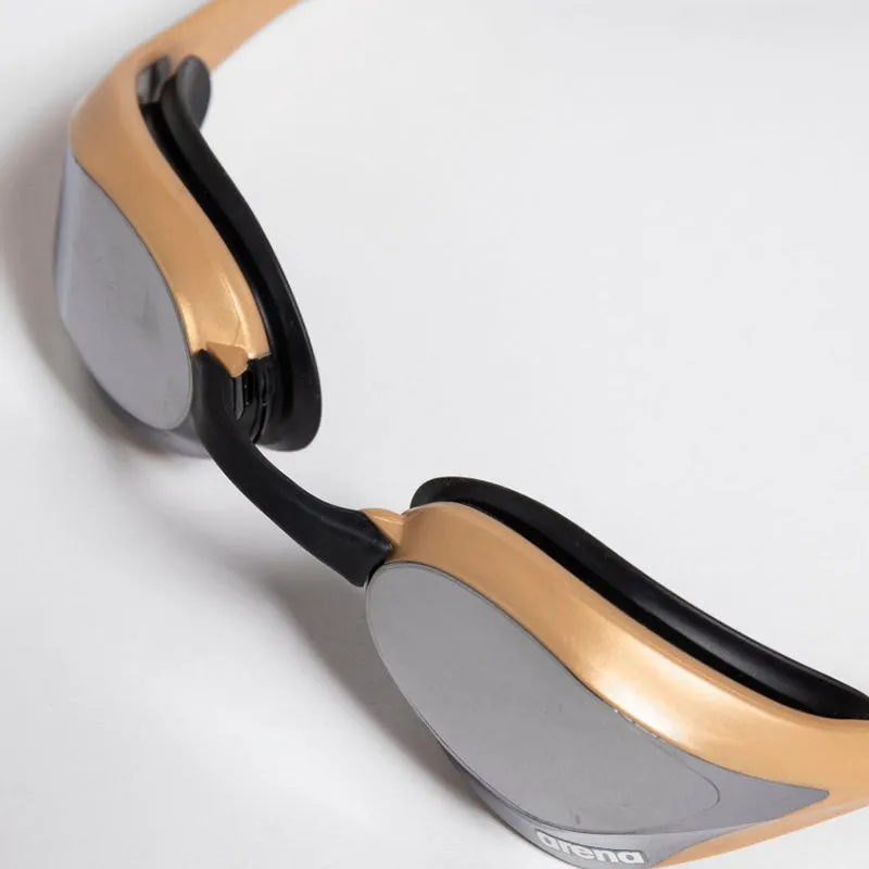 Arena - Cobra Ultra Swipe Mirror Goggles - Silver/Gold  C530