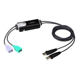 Aten 2-Port USB Boundless Cable KM Switch