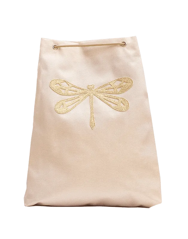 Caramel et Cie- Sports Bag Pink Dragonfly