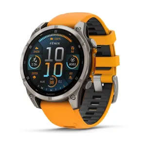 GARMIN Fenix 8 Amoled Sapphire Titanium 47mm