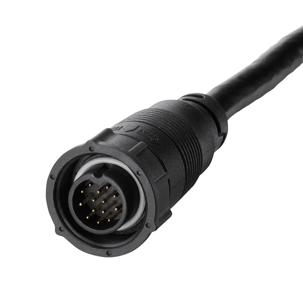 Humminbird XM-14-HW-MSI-T MEGA SI /DI  Dual Spectrum CHIRP TM Transducer w/Temp f/SOLIX [710292-1]