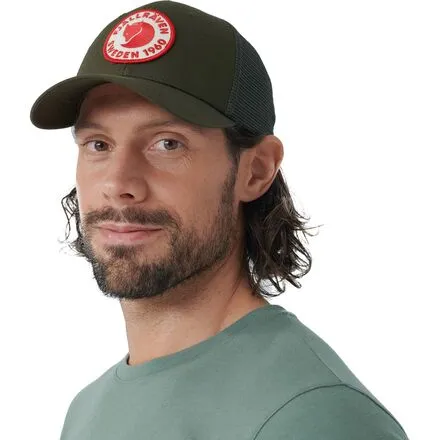 Logo Langtradarkeps 1960 Fjallraven, black