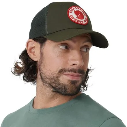 Logo Langtradarkeps 1960 Fjallraven, black
