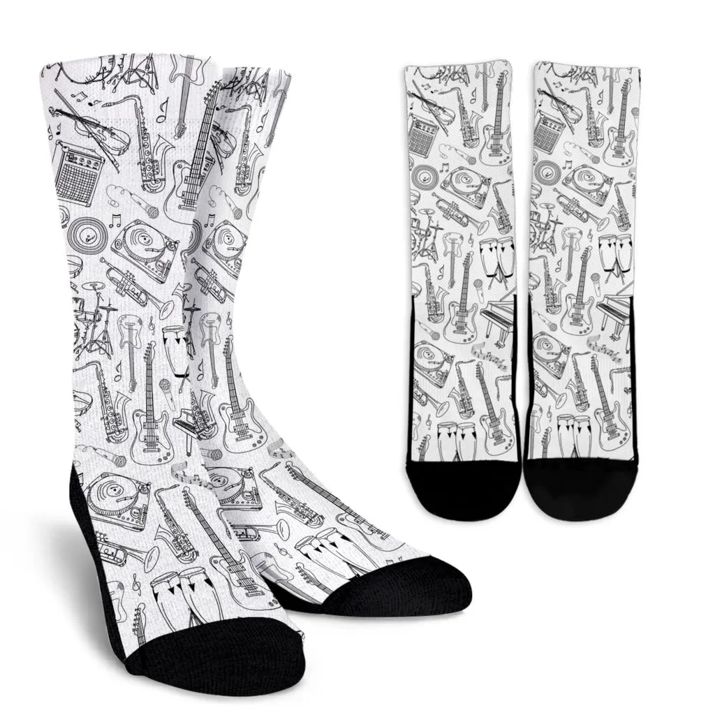 Music Instrument Socks