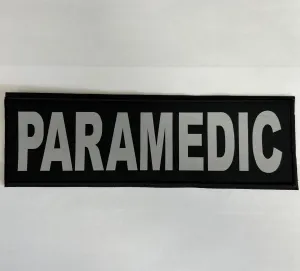PARAMEDIC patch(3” x 10”) Hook and Loop