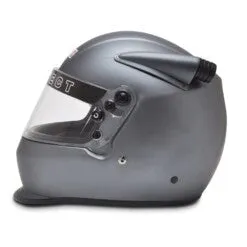 Pyrotect X-Large Ultra-Sport Mid Forced Air Duckbill SA2020 Flat Black Helmet