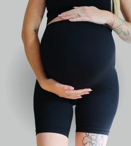 Seamless Maternity Bike Shorts - Cherish Bike Shorts