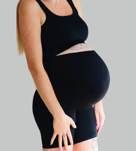 Seamless Maternity Bike Shorts - Cherish Bike Shorts