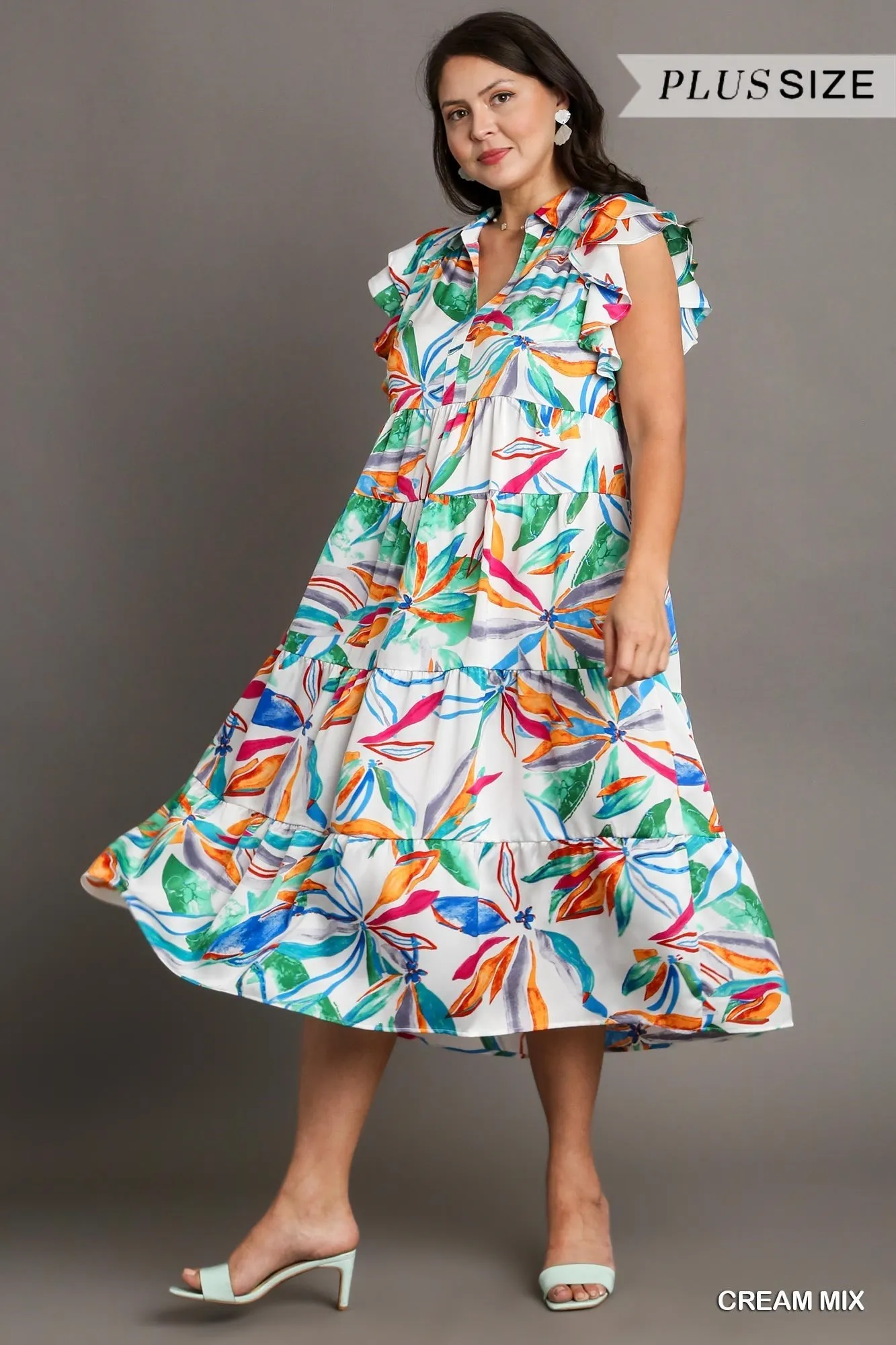 Tahiti Tide Midi Dress