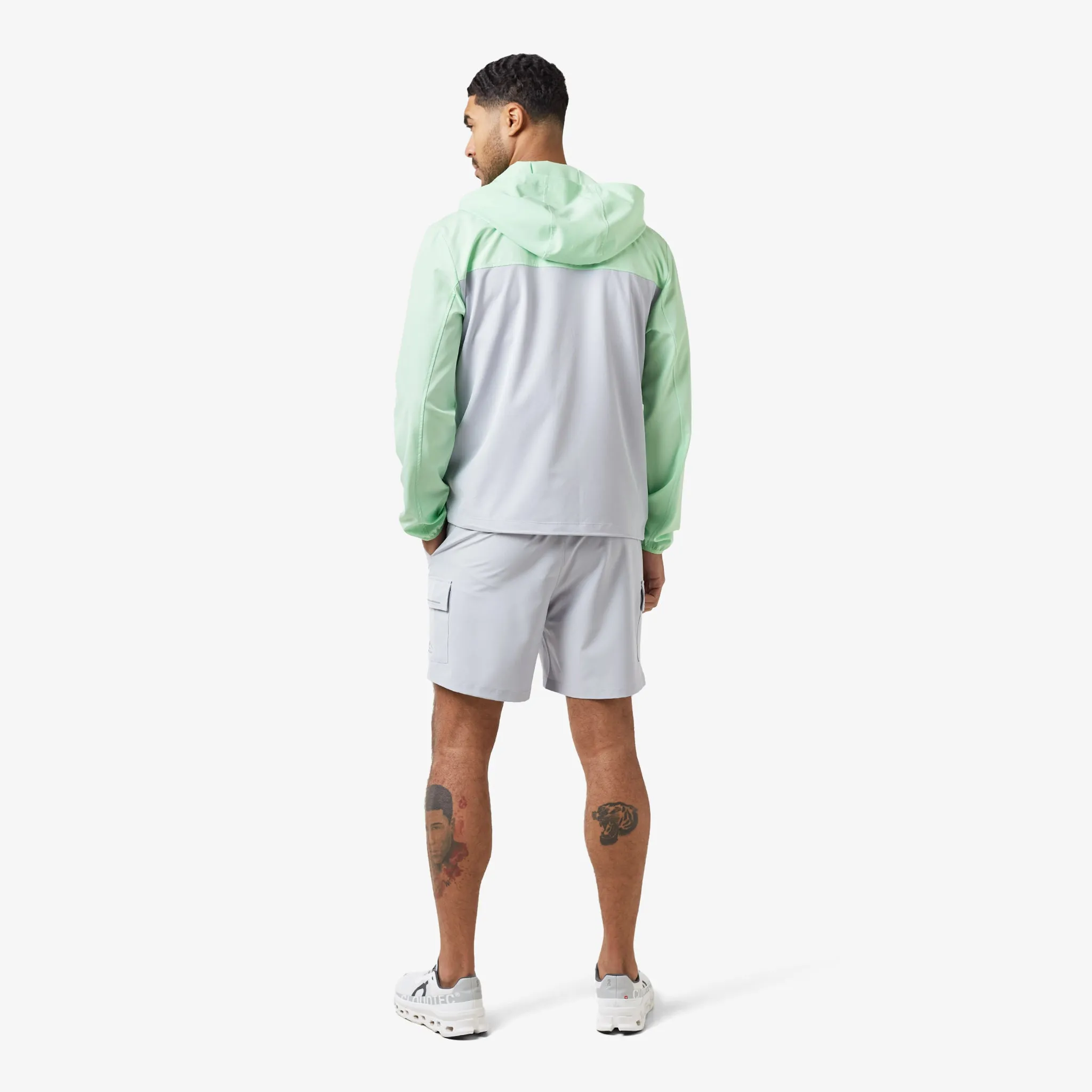 Tech Windbreaker Twinset | Mint