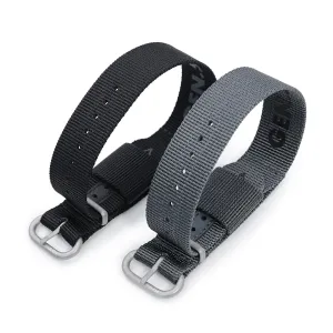 The General Service Strap set of TWO (Black & Grey) by HAVESTON Straps