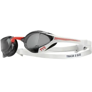 TYR Tracer X Elite Racing Goggles | Smoke Red